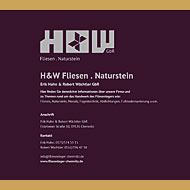  H&W Fliesen.Naturstein